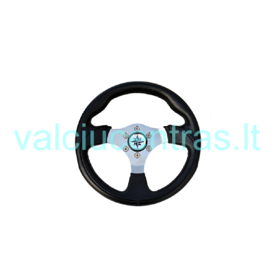 Aukštos kokybės nerūdijančio plieno vairas 300 mm